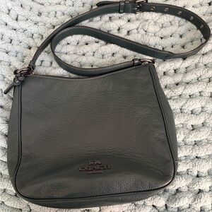 Coach Green Ellie File Bag